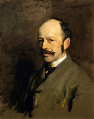 Portret van Gustav Natorp, ca. 1883-84 door John Singer Sargent